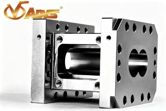Bon prix 45#Acier+Ni60 revêtement à double vis à fûts ouverts Parties de machine à baril haute dureté en ligne