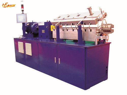 Bon prix boudineuse à vis de jumeau de l'échelle 380V de laboratoire, double machine de boudineuse à vis avec le baril fendu en ligne