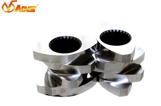Bon prix Bloc de broyage d'alliage résistant à l'usure avec usinage CNC et conception de broche à enroulement pour extrudeuses à double vis en ligne