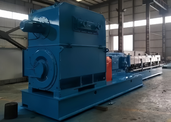 Bon prix À haute production composant la boudineuse à vis jumelle 7200kg par puissance de moteur de l'heure 1500kW en ligne