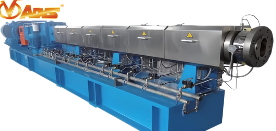 Bon prix extrudeuse de composition à deux étages ISO9001 de boudineuse à vis jumelle de la fibre de verre LFT-D de 5~12mm certifiée en ligne