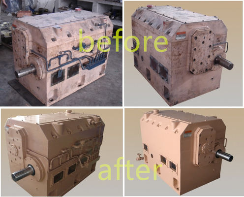 Good price Optimal Structure Twin Screw Extruder Gearbox with Output Speed 300-900rpm and Input Speed 750-1750rpm for High Torque Applications en ligne