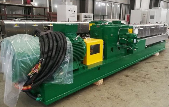 Good price Machine en plastique adaptée aux besoins du client de granulatoire, pleine machine de boudineuse à vis de double d'Intermeshing en ligne
