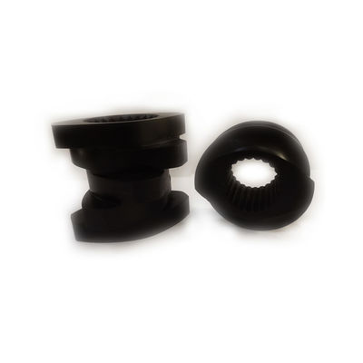 Bon prix Élément de vis W6Mo5Cr4V2 avec traitement quench-polish-quench et diamètre de 62,4 mm pour extrudeuse à double vis en ligne