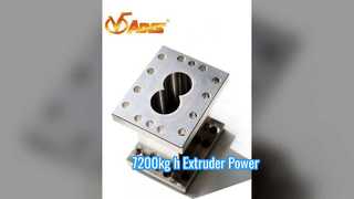 Extrudeuse à double vis HPL145 7 200 kg/h