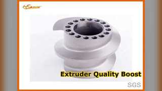 Qualité des blocs de pétrissage pour extrudeuse à double vis