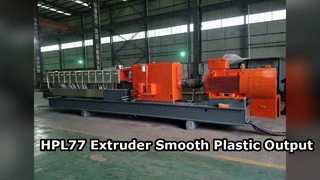 Extrudeuse à double vis HPL77 Composition générale du plastique